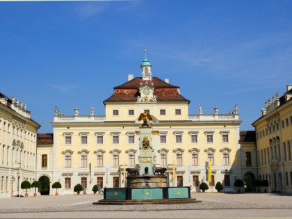 Foto: parks und unterhaltungsorte, schlösser, burgen und paläste, Residenzschloss Ludwigsburg , Baden-Württemberg