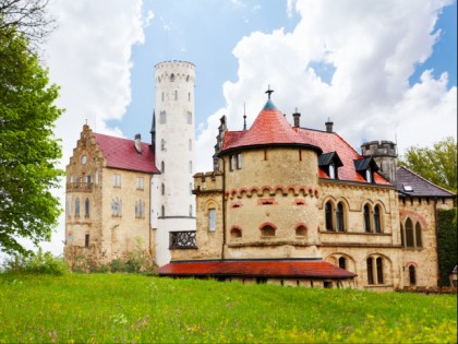 Foto: schlösser, burgen und paläste, Schloss Lichtenstein, Baden-Württemberg