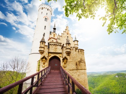 Foto: schlösser, burgen und paläste, Schloss Lichtenstein, Baden-Württemberg