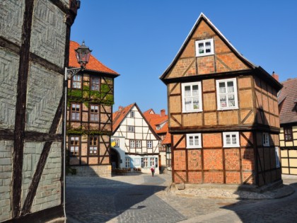 Foto: architektonische monumente, Altstadt Quedlinburg, Sachsen-Anhalt