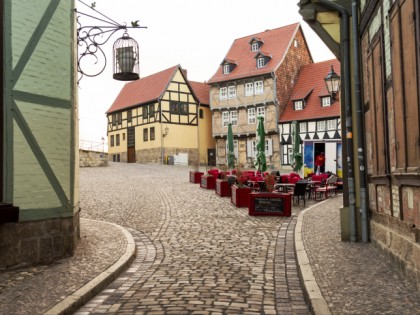 Foto: architektonische monumente, Altstadt Quedlinburg, Sachsen-Anhalt