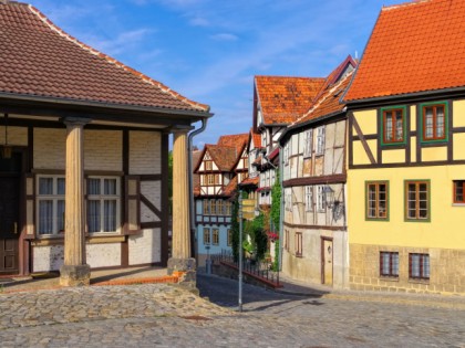 Foto: architektonische monumente, Altstadt Quedlinburg, Sachsen-Anhalt