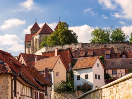 Foto: architektonische monumente, Altstadt Quedlinburg, Sachsen-Anhalt