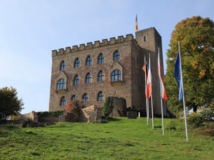 Foto: museen und ausstellungen, schlösser, burgen und paläste, Hambacher Schloss, Rheinland-Pfalz