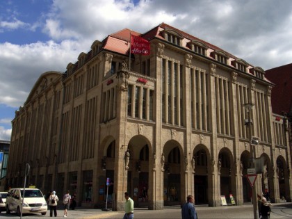 Foto: architektonische monumente, Warenhaus Görlitz, Sachsen