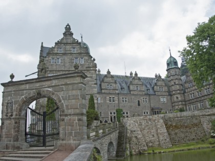 Foto: architektonische monumente, parks und unterhaltungsorte, schlösser, burgen und paläste, Schloss Haemelschenburg, Niedersachsen